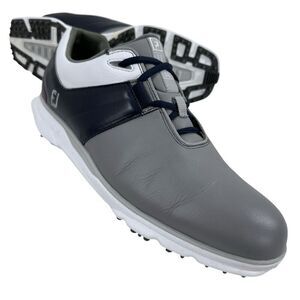 FootJoy Myjoys Pro/SL Golf Shoes Grey/Navy Men’s Size 10.5